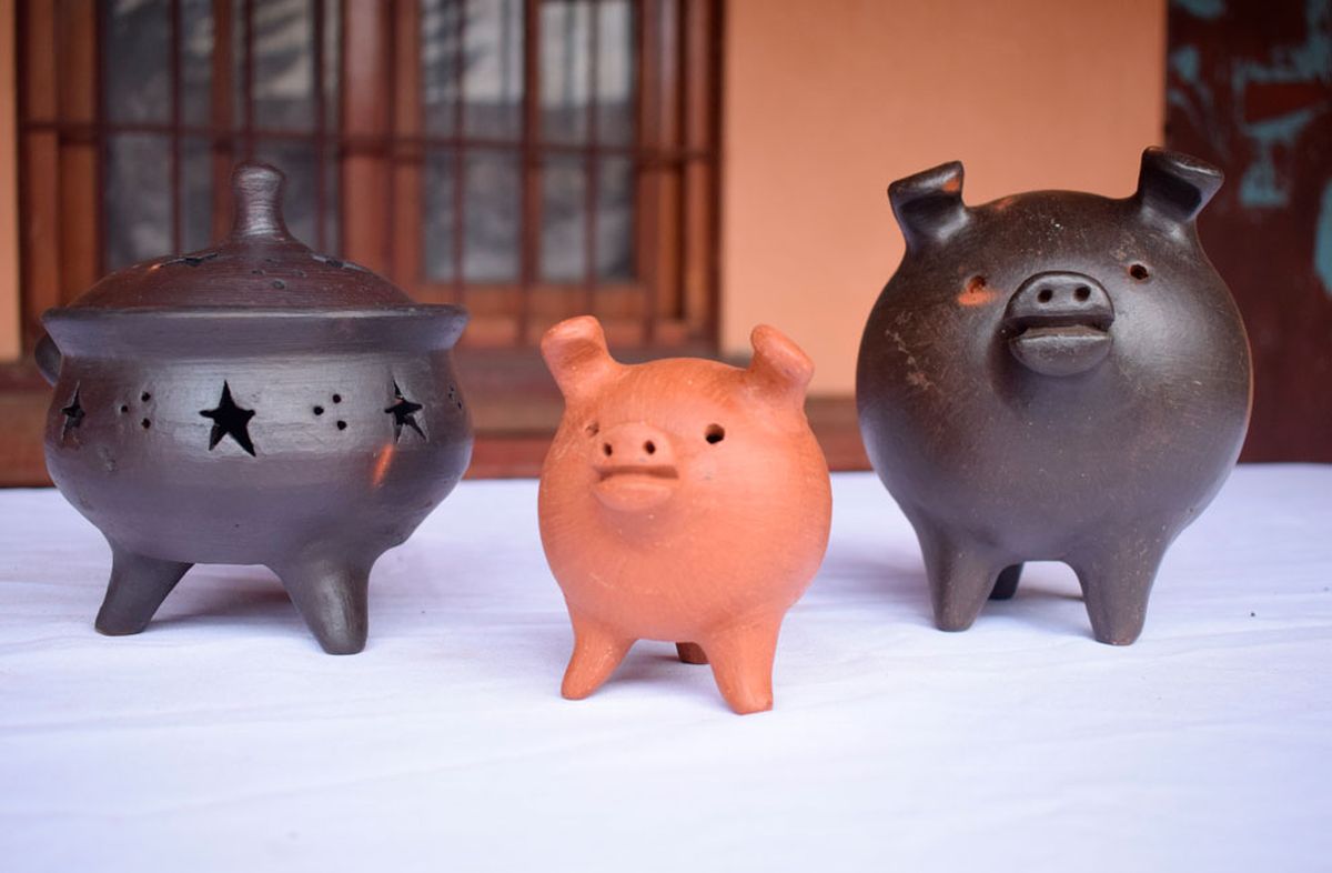 Chanchito de Pomaire. Chanchito de Pomaire.