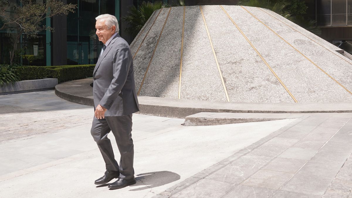 AMLO: Andrés Manuel López Obrador, presidente de México.