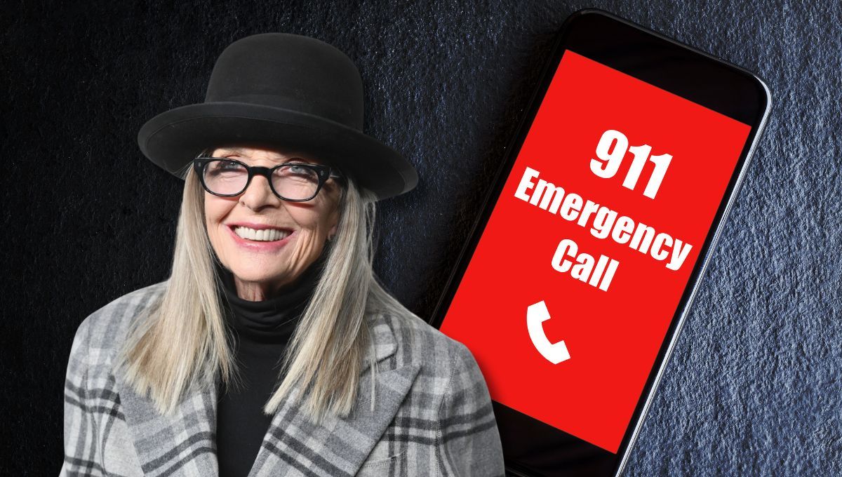 Un medio norteamericano difundió el audio del 911 que confirmó la muerte de Diane Keaton