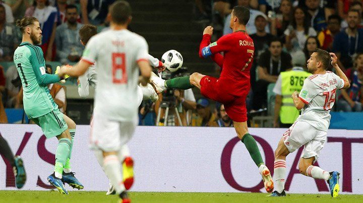 ¡Se puso lindo el Mundial! Partidazo y empate entre España y Portugal