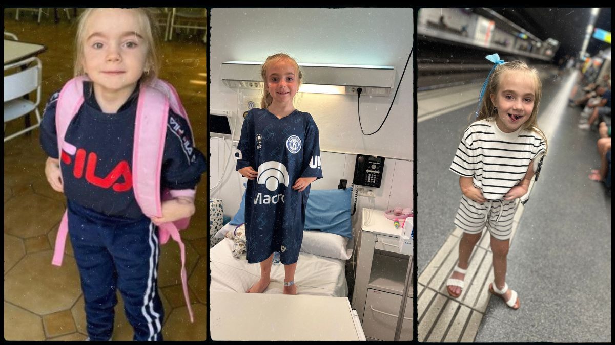 Juanita tiene 7 años, ha pasado por 7 intervenciones y se prepara para la octava. Pero siempre está de buen ánimo, quiere jugar, divertirse y vivir como cualquier niña de su edad. 