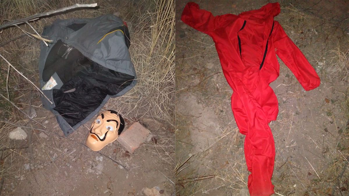 Con un disfraz de La Casa de Papel cometió un robo millonario