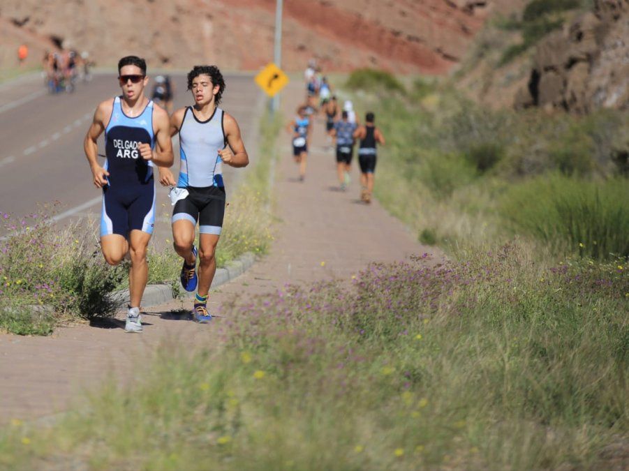 Lautaro Delgado marcó el ritmo en Potrerillos.