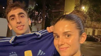 Un mendocino festejó en Valencia y ahora deberá sobrevivir a la final con su novia española