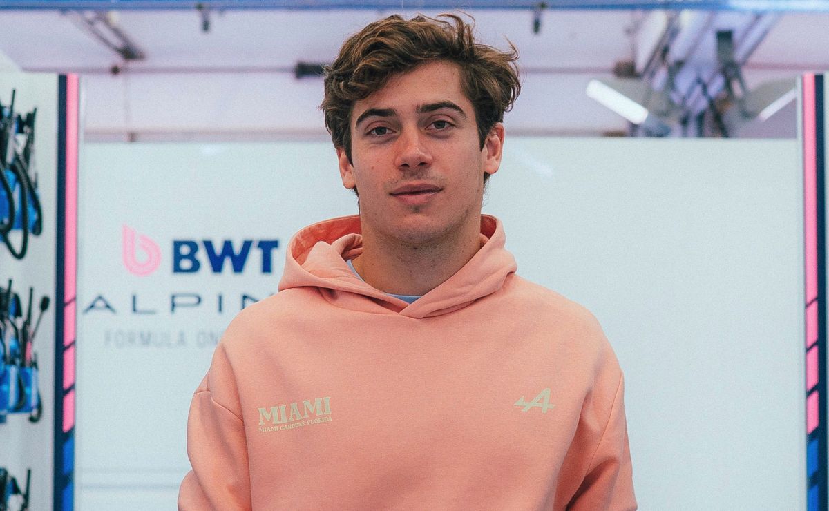 Franco Colapinto está listo para competir en Estados Unidos.