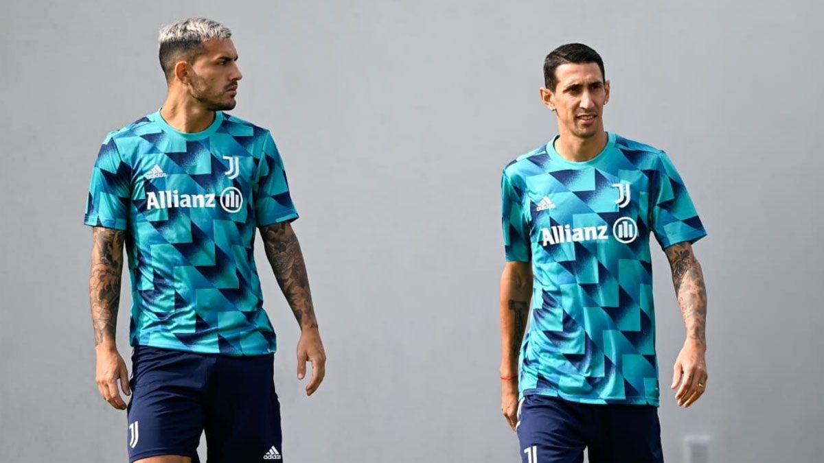 Leandro Paredes y Ángel Di María se irían de la Juventus.