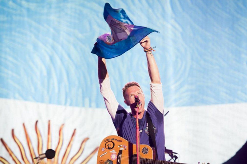 Coldplay homenajeó a Bowie en La Plata