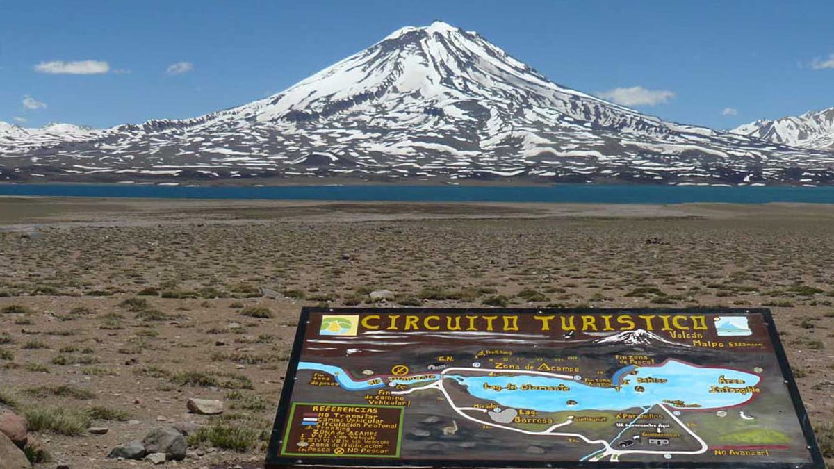 Laguna del Diamante, San Carlos, Mendoza.