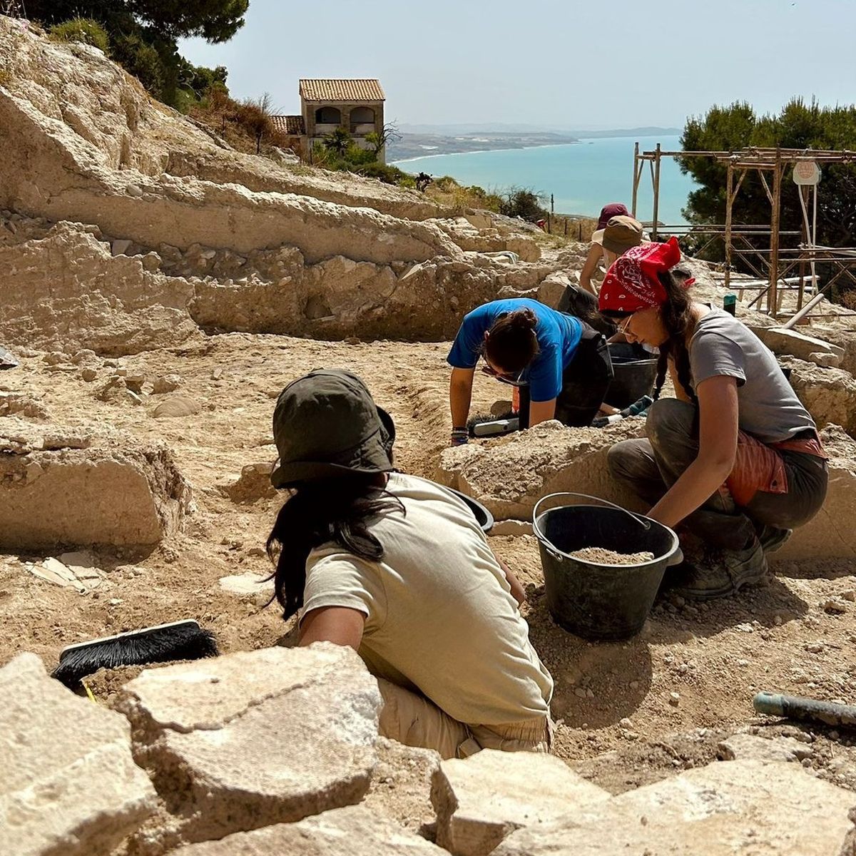 La excavación en SIcilia arrojó resultados sorprendentes.