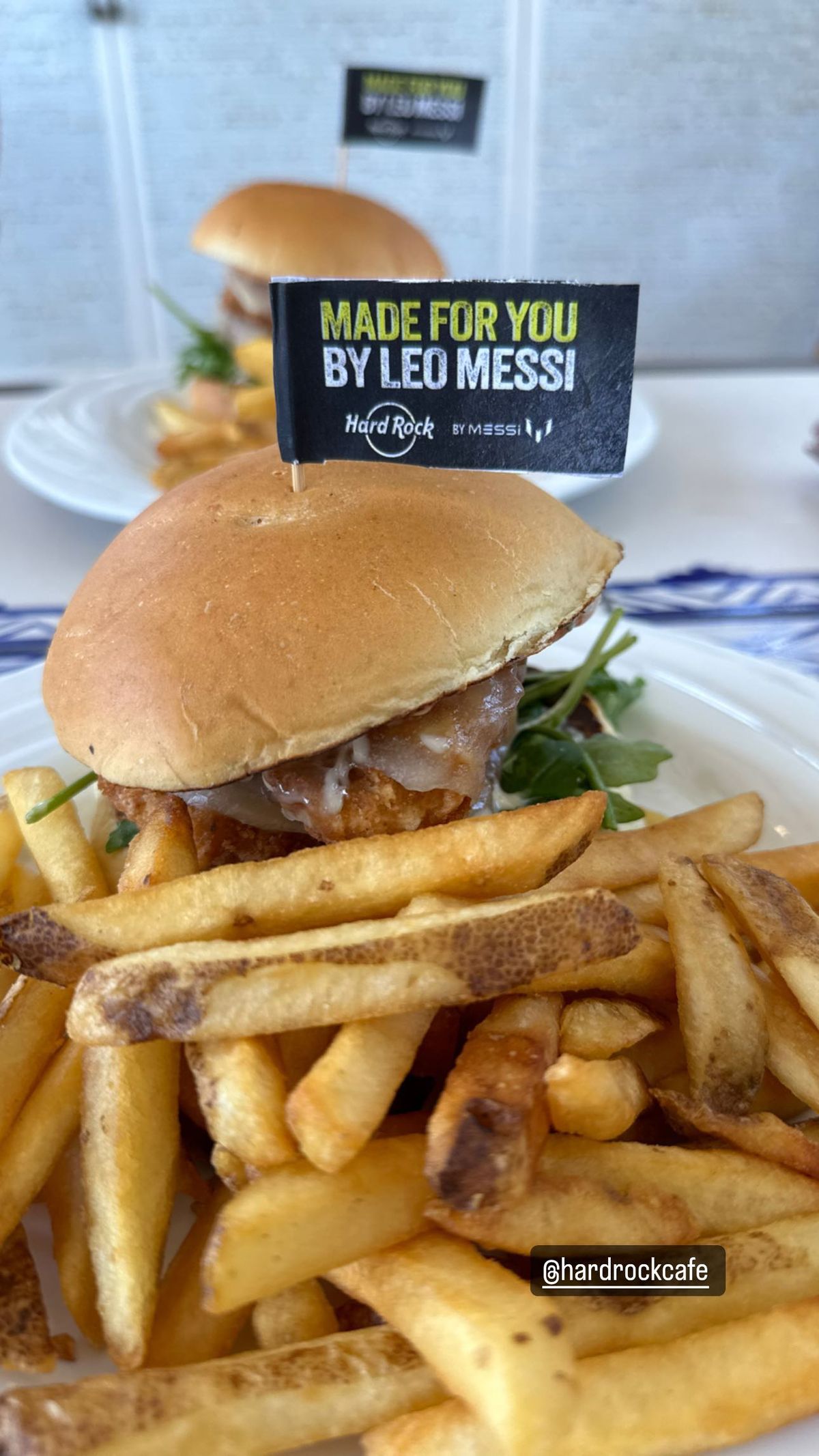 Antonela compartió la foto del nuevo sandwich de Messi Antonela compartió la foto del nuevo sandwich de Messi