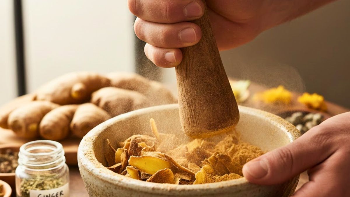 El jengibre tiene propiedades que pueden beneficiar a tus pies. El jengibre tiene propiedades que pueden beneficiar a tus pies. 