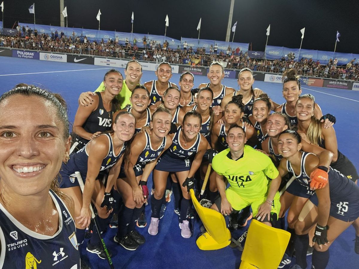 Las Leonas ganaron como locales ante Alemania.