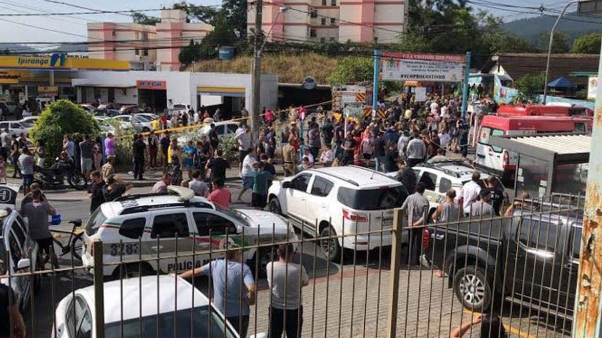 Brasil: un hombre atacó un jardín de infantes con un hacha y mató a cuatro niños