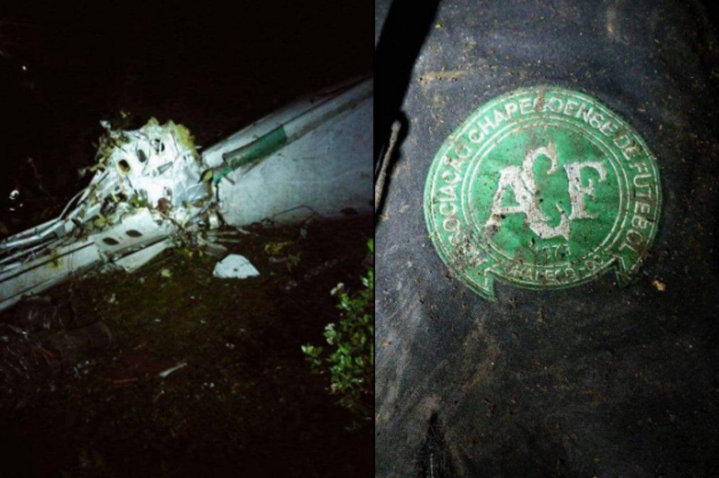 El avión que trasladaba al plantel de Chapecoense se accidentó en Colombia