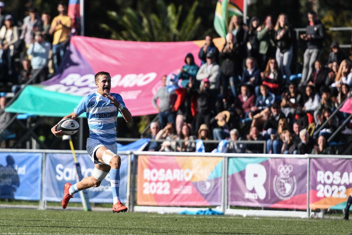 Los Pumitas 7s, con los mendocinos Podestá y Salcedo, ganaron el oro en Rosario 2022