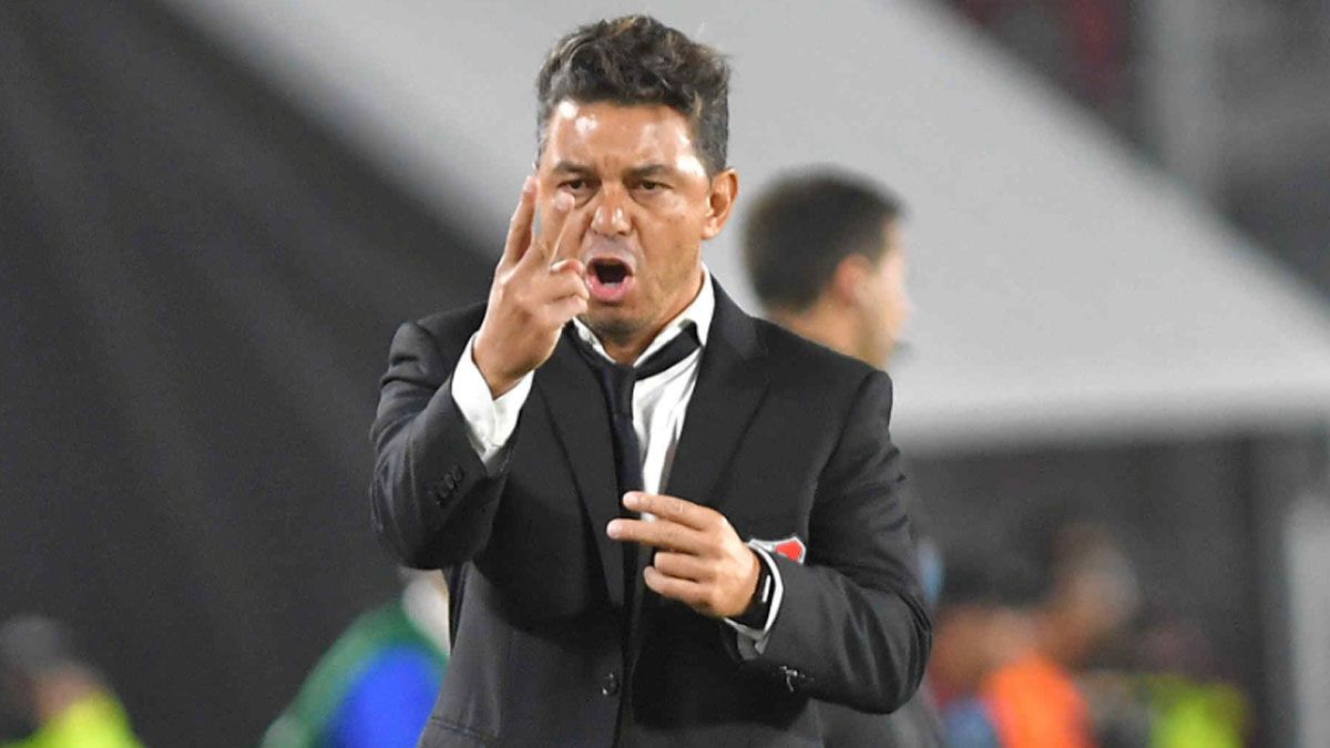 Marcelo Gallardo prepara cambios en River para jugar con Banfield