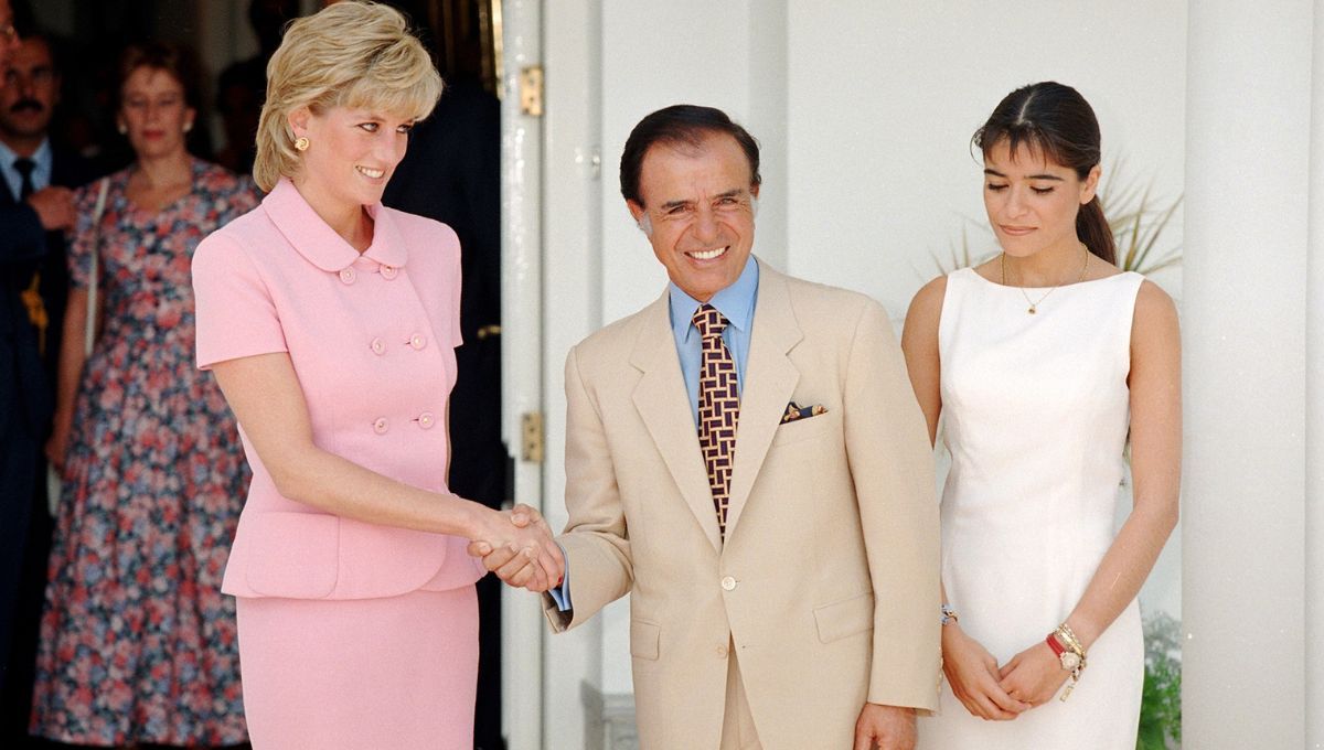 Lady Di de visita en Argentina: el detalle de vestimenta que rompió el protocolo