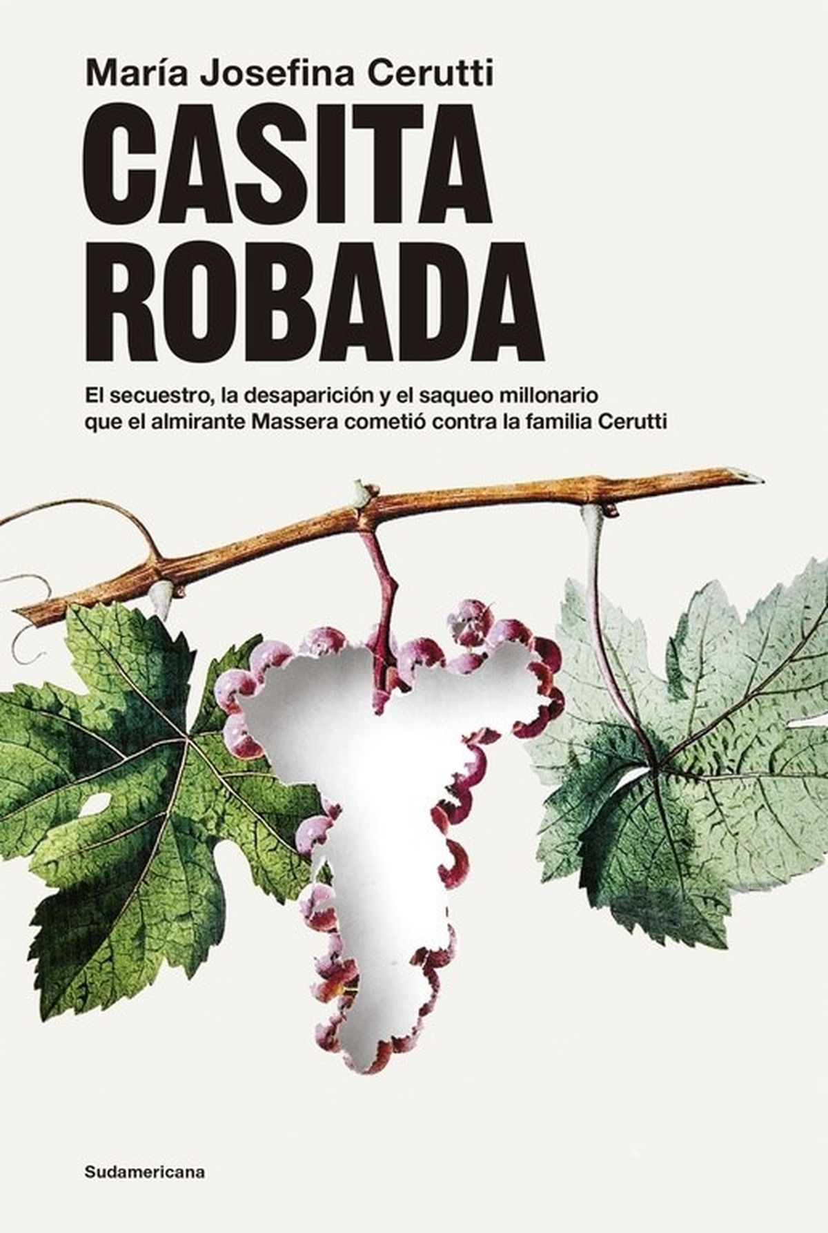 La portada de Casita Robada, el ibro de María Josefina Cerutti.