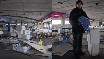 Encontró un vacunatorio abandonado y descubrió algo impensado