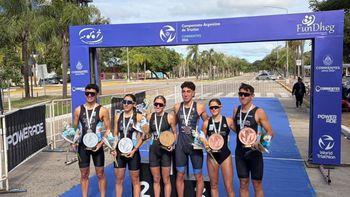 Emilia Vargas puso a Mendoza otra vez en lo más alto en el Campeonato Argentino de triatlón Emilia Vargas puso a Mendoza otra vez en lo más alto en el Campeonato Argentino de triatlón