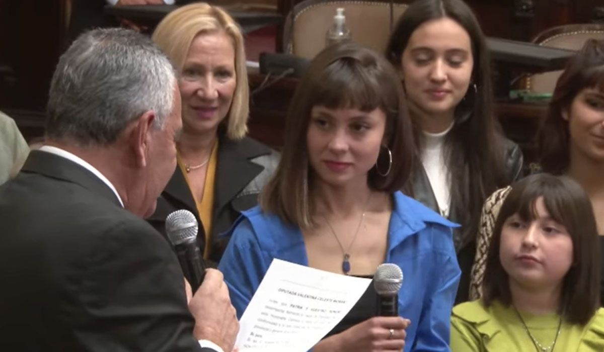 Valentina Morán, una de las nuevas en la Cámara de Diputados de Mendoza.