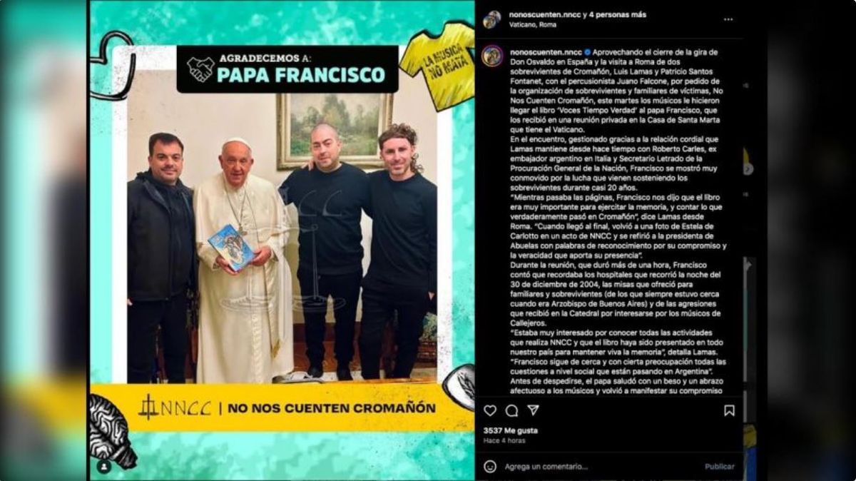 El Pato en el Vaticano. Patricio Santos Fontanet fue recibido por el papa Francisco en Roma. El Pato en el Vaticano. Patricio Santos Fontanet fue recibido por el papa Francisco en Roma. 