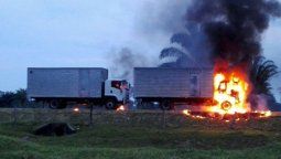 Un acto terrorista del Ejército de Liberación Nacional dejó dos camioneros muertos en Colombia