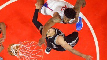 Sin Prigioni, Los Clippers vencieron a los Spurs, que esperan a Ginóbili
