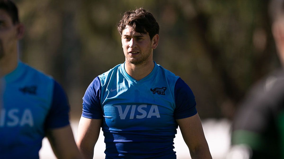 Juan Martín González estará como titular en Los Pumas ante Escocia