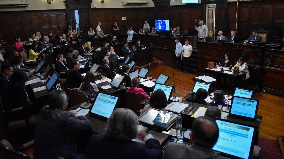 Así lucía la Cámara de Diputados este miércoles.