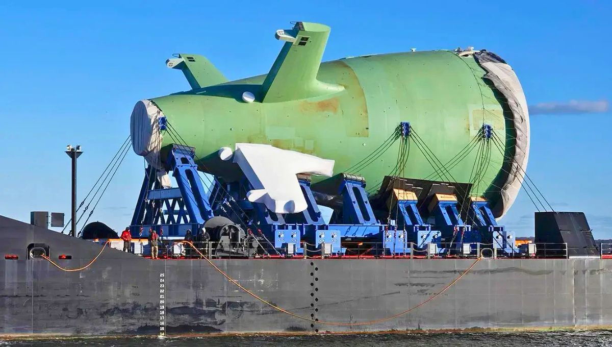 La construcción del submarino más potente de la marina de Estados Unidos entra en su fase final