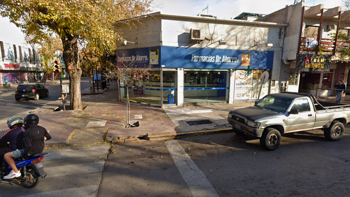 Una de las sucursales que la cadena de farmacias tenía en la Ciudad de Mendoza.