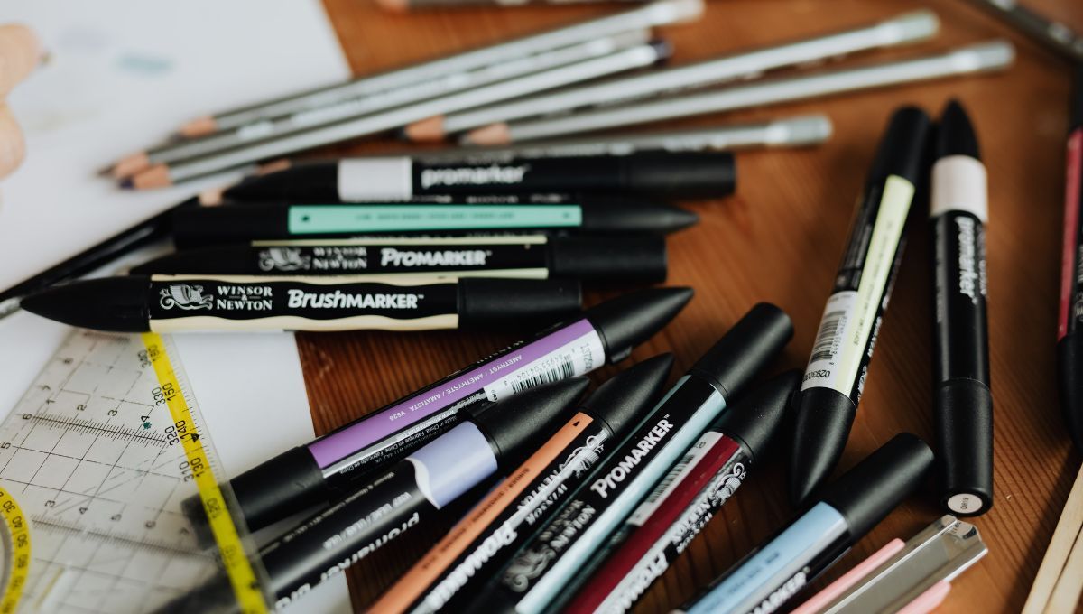 Marcador permanente. Marcador permanente. 