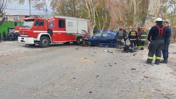 Un motociclista y su hija murieron luego de un impresionante accidente en Las Heras
