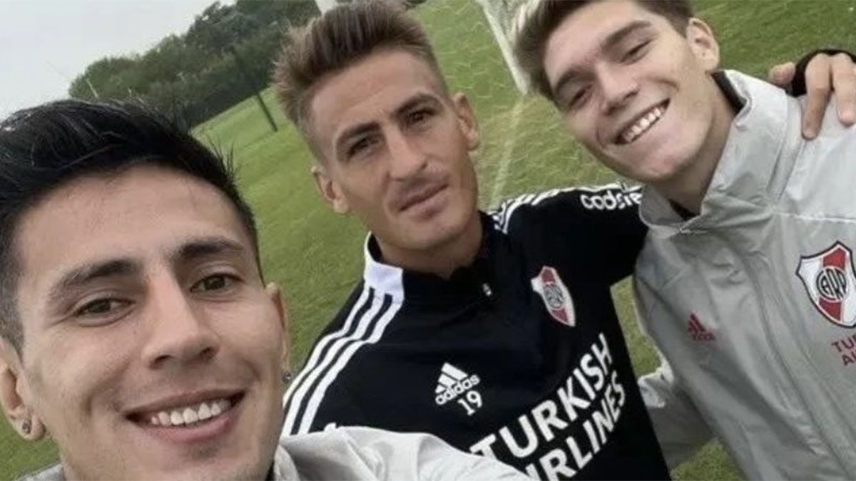 Fabrizio Angileri estuvo en el palco viendo a Godoy Cruz y mostró hermetismo