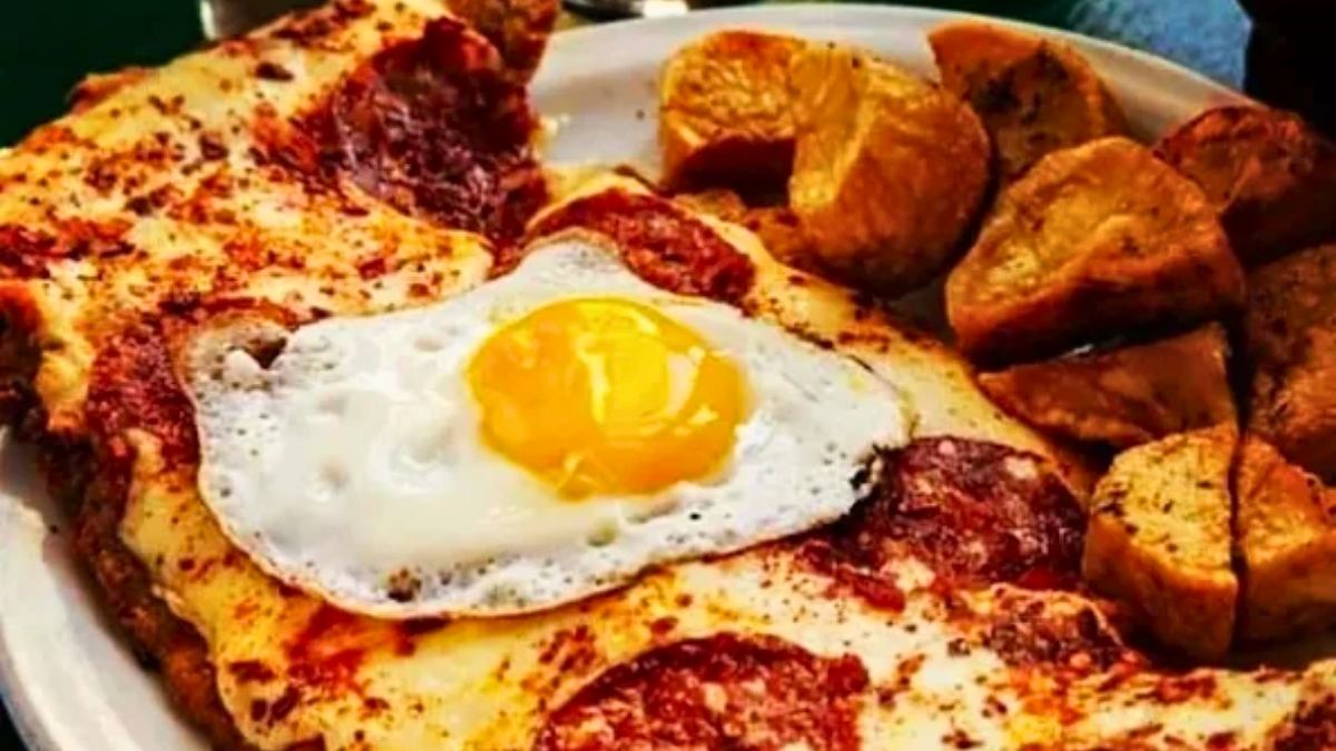 La milanesa nuclear, un éxito en este bodegón. La milanesa nuclear, un éxito en este bodegón.