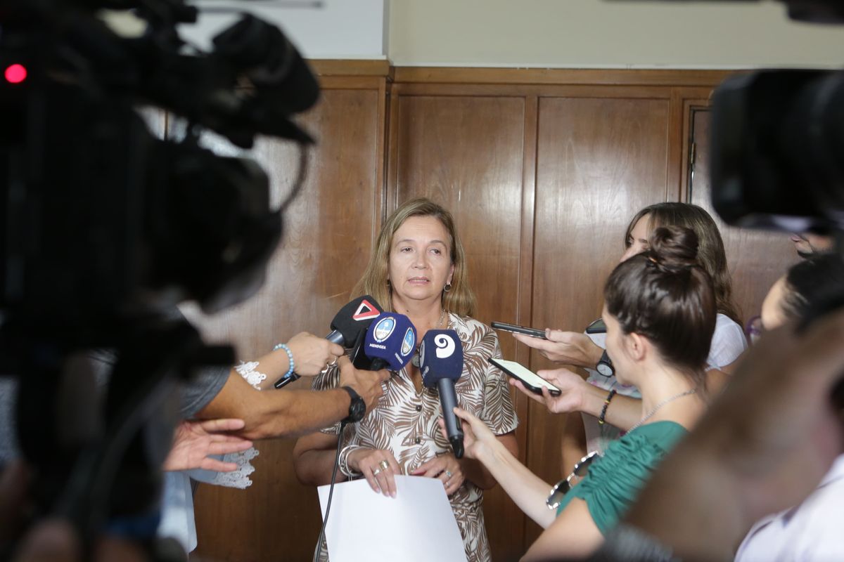 Salud actualizó el reporte epidemiológico a este miércoles 27 de marzo. Andrea Falaschi, directora de Epidemiología de Mendoza. Salud actualizó el reporte epidemiológico a este miércoles 27 de marzo. Andrea Falaschi, directora de Epidemiología de Mendoza.