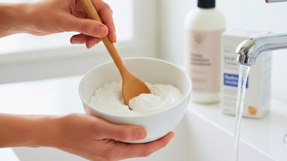 Mezclar bicarbonato con acondicionador: por qué recomiendan hacerlo y para qué sirve