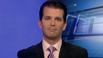 El hijo de Trump comparó a refugiados sirios con caramelos contaminados