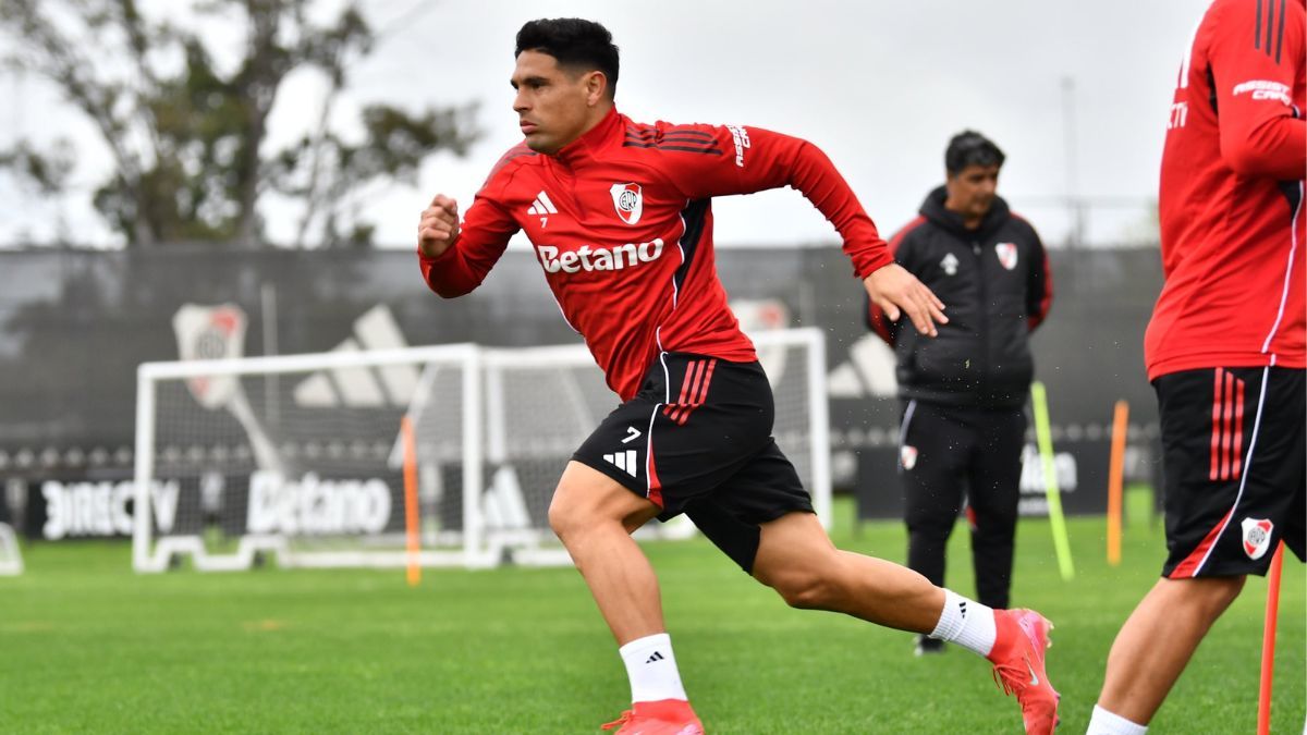 River se prepara para el duelo ante Palmeiras por la vuelta de los cuartos de final de la Libertadores. 