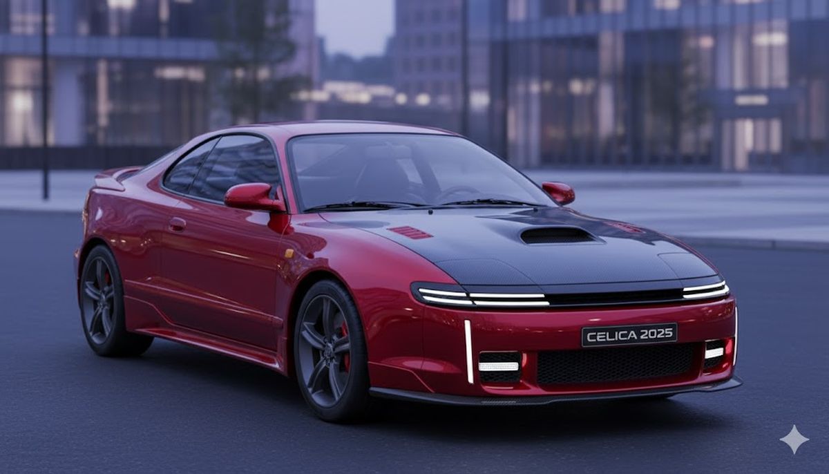 Así sería la nueva versión del Celica, según la inteligencia artificial. Así sería la nueva versión del Celica, según la inteligencia artificial. 