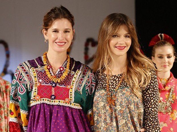 El debut como modelo de pasarela de Marcela Kloosterboer