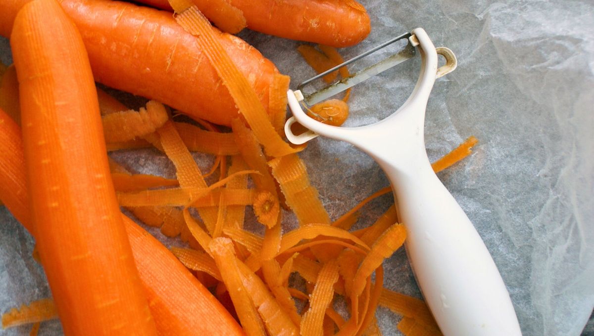 Las c&aacute;scaras de zanahoria pueden ser ventajosas por sus altas propiedades.