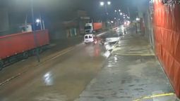 El intento de robo quedó registrado en las cámaras de seguridad. El intento de robo quedó registrado en las cámaras de seguridad.