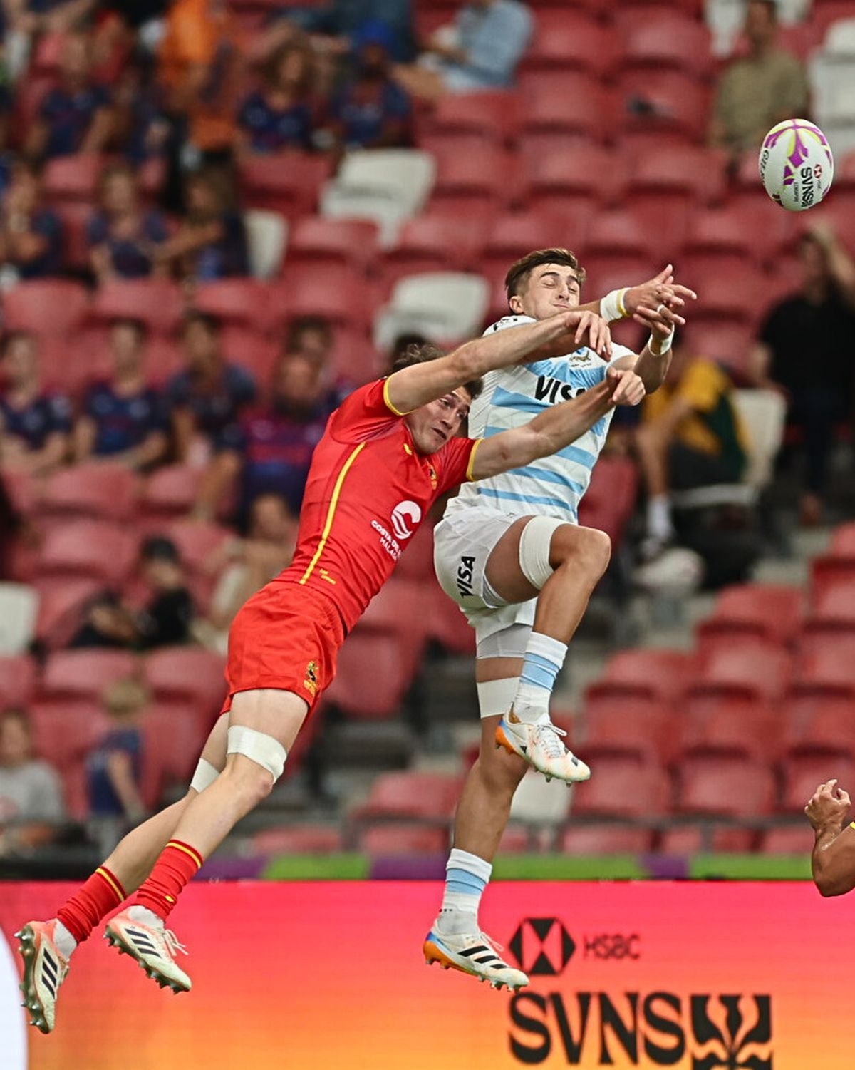 Los Pumas 7s no anduvieron bien en Singapur.