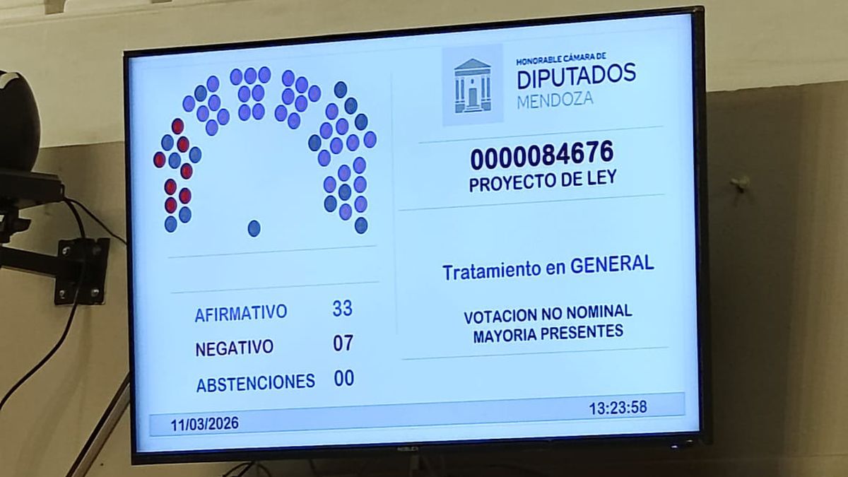 Votación de la ampliación de casos en los que la Policía de Mendoza puede usar armas de fuego: 33 votos a favor y 7 en contra. Votación de la ampliación de casos en los que la Policía de Mendoza puede usar armas de fuego: 33 votos a favor y 7 en contra.