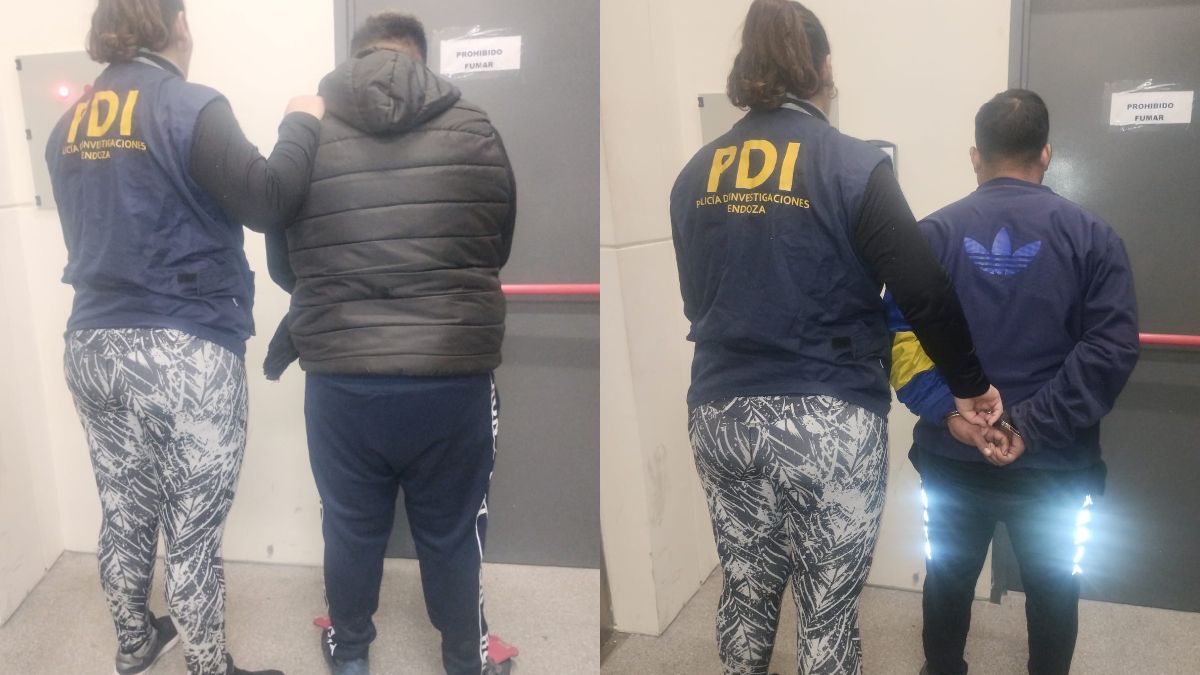 Dos hombres de 24 y 35 años fueron detenidos en Guaymallén acusados de acuchillar a otro en Los Corralitos.