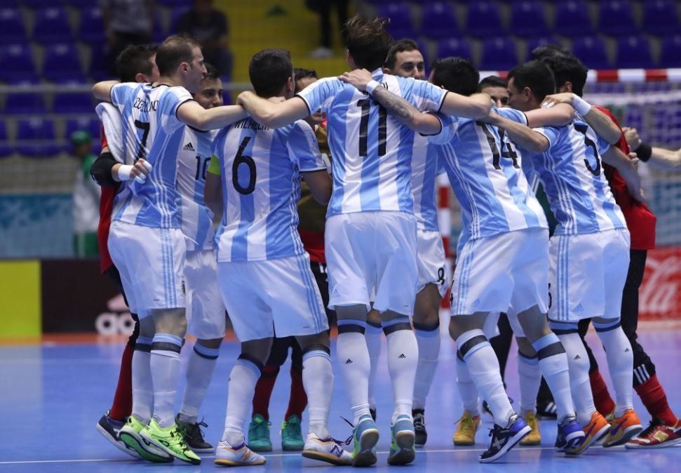 ¡A semis! Argentina goleó y buscará un lugar en la final del Mundial de Futsal