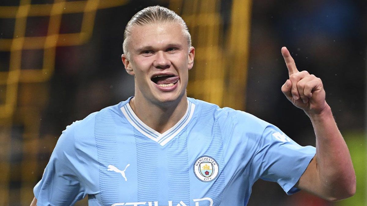Erling Haaland. La Federación Internacional de Historia y Estadísticas eligió al goleador del Manchester City como el Mejor Jugador del 2023. Erling Haaland. La Federación Internacional de Historia y Estadísticas eligió al goleador del Manchester City como el Mejor Jugador del 2023.
