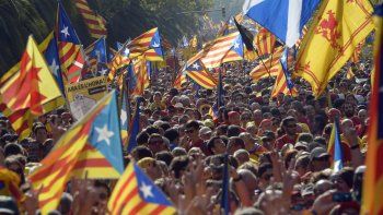 Cataluña reunió a casi 2 millones de personas por la independencia
